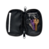 Trousse à clés publicitaire en 300D RPET et doublure en 210D RPET ROVER Trousse à clés publicitaire en 300D RPET et doublure en 210D RPET ROVER