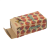 Mini jeu de 54 cartes personnalisables en papier kraft - 60 x 43 mm Mini jeu de 54 cartes personnalisables en papier kraft - 60 x 43 mm