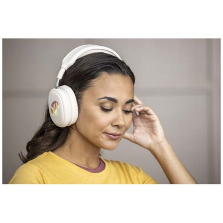 Casque personnalisable sans fil Bluetooth® en plastique recyclé Alzir