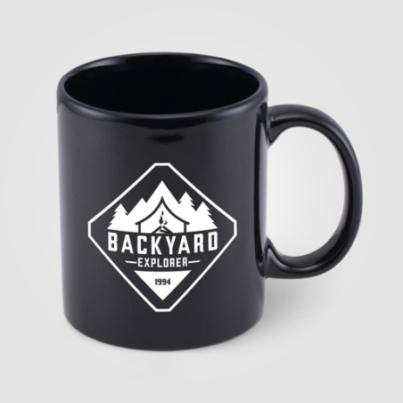 Mug personnalisable en céramique colorée 335 ml Seattle classic