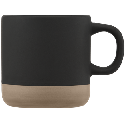 Tasse publicitaire en céramique à base d'argile 355ml Terra