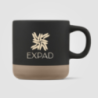 Tasse publicitaire en céramique à base d'argile 355ml Terra Tasse publicitaire en céramique à base d'argile 355ml Terra