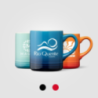 Mug en céramique personnalisable effet ombré Corin 355 ml Mug en céramique personnalisable effet ombré Corin 355 ml