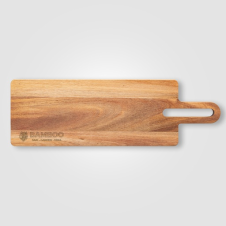 Planche personnalisable en bois à découper et de service Zuno