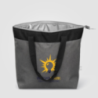 Sac cabas personnalisable isotherme 20 L en polyester recyclé 600D avec fermeture zippée Métropolis