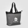 Sac cabas personnalisable isotherme 20 L en polyester recyclé 600D avec fermeture zippée Métropolis