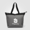 Sac cabas personnalisable isotherme 20 L en polyester recyclé 600D avec fermeture zippée Métropolis