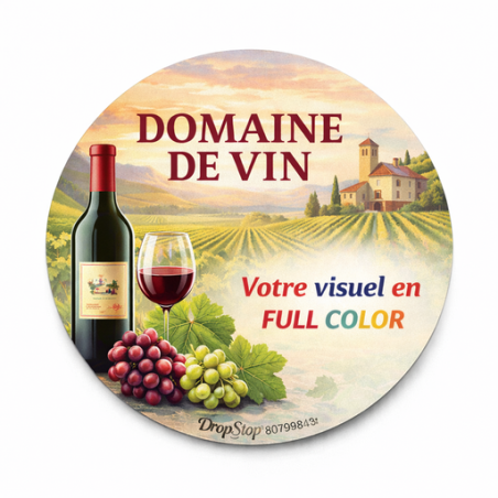 Dropstop® personnalisable - impression numérique incluse