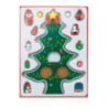 Sapin de Noël personnalisable en bois avec 12 décorations Sapin de Noël personnalisable en bois avec 12 décorations