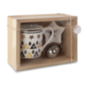 Set personnalisable avec tasse, soucoupe en céramique et infuseur à thé Set personnalisable avec tasse, soucoupe en céramique et infuseur à thé