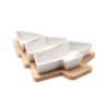 Plats de service personnalisable en forme de sapin Plats de service personnalisable en forme de sapin