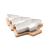 Plats de service personnalisable en forme de sapin Plats de service personnalisable en forme de sapin