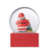 Boule à neige en verre personnalisable SANTISIMO