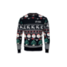Pull de Noël personnalisable avec 10 lumières LED taille S/XM piles incluses Pull de Noël personnalisable avec 10 lumières LED taille S/XM piles incluses