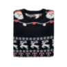 Pull de Noël personnalisable avec 10 lumières LED taille S/XM piles incluses Pull de Noël personnalisable avec 10 lumières LED taille S/XM piles incluses