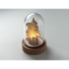 Décoration de Noël personnalisable dans un boîtier en MDF et PET avec lumière LED ROVANI