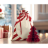 Grand sac personnalisable de noël en coton 180g/m2 LAUKKU