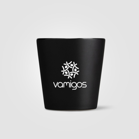 Tasse en céramique personnalisée mate 170ml Trieste -