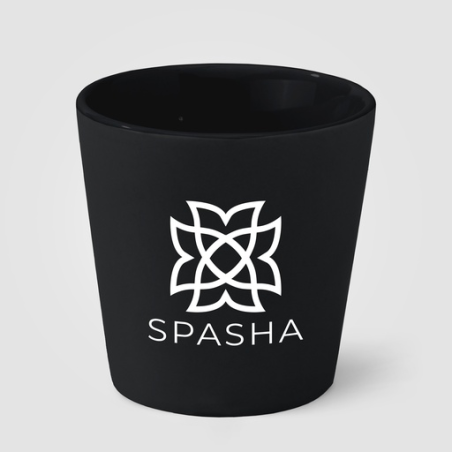 Tasse en céramique personnalisée mate 170ml Trieste -