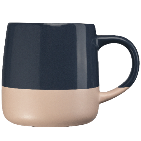 Mug personnalisable en céramique design à blocs de couleur Atlas