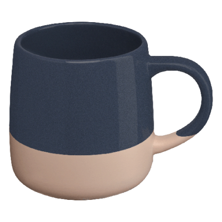 Mug personnalisable en céramique design à blocs de couleur Atlas