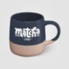 Mug personnalisable en céramique design à blocs de couleur Atlas Mug personnalisable en céramique design à blocs de couleur Atlas