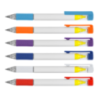 Stylo surligneur personnalisable avec grip coloré Bergman Stylo surligneur personnalisable avec grip coloré Bergman
