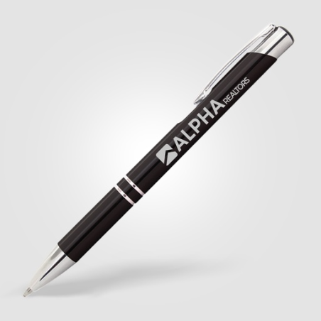 stylo personnalisable en aluminium personnalisation incluse Crosby