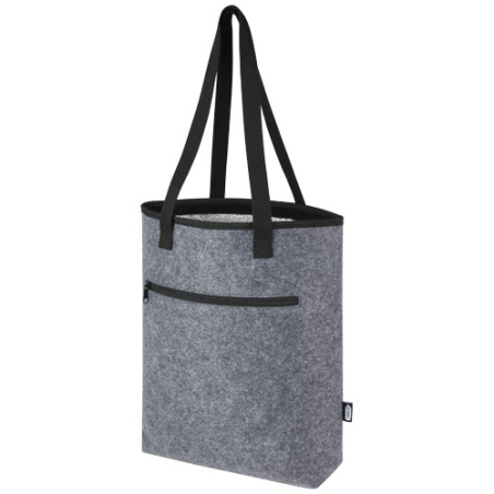 Sac shopping isotherme personnalisable en feutrine recyclée GRS de 12&nbsp;L - Felta