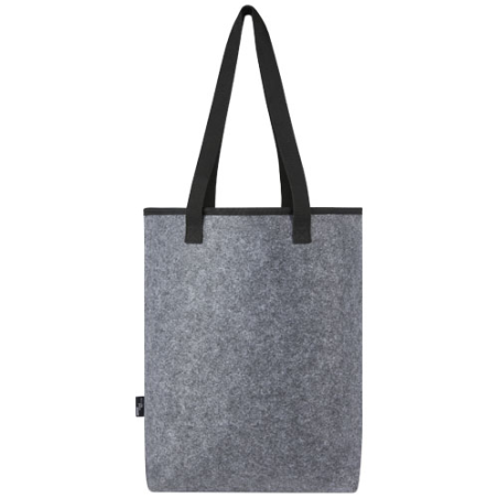 Sac shopping isotherme personnalisable en feutrine recyclée GRS de 12&nbsp;L - Felta