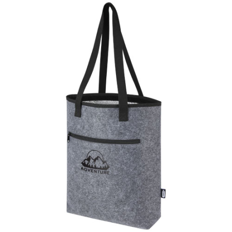 Sac shopping isotherme personnalisable en feutrine recyclée GRS de 12&nbsp;L - Felta