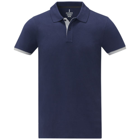 Polo publicitaire Morgan deux tons homme - XS à 3XL