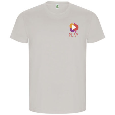T-shirt personnalisable en coton bio 160 g/m² Golden pour homme - S à 3XL