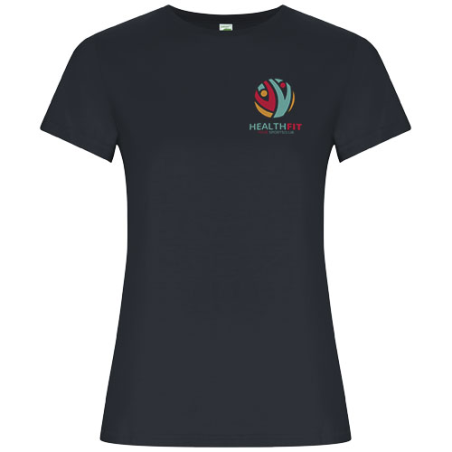 T-shirt en coton bio 160g/m² personnalisable Golden pour femme - S à 2XL