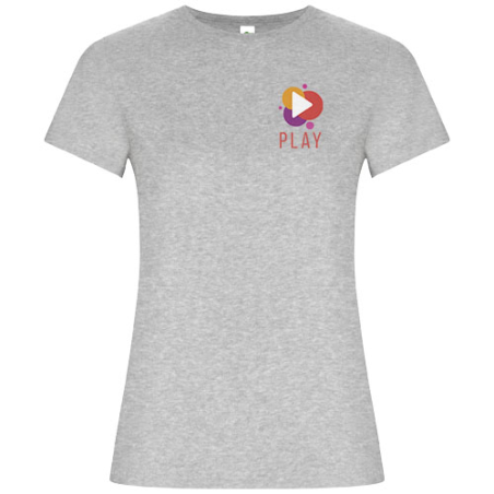 T-shirt en coton bio 160g/m² personnalisable Golden pour femme - S à 2XL