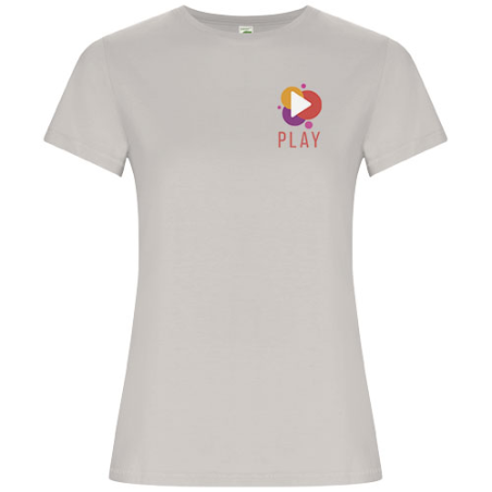 T-shirt en coton bio 160g/m² personnalisable Golden pour femme - S à 2XL