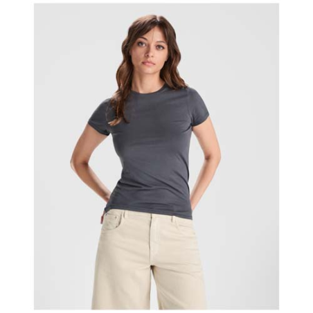 T-shirt en coton bio 160g/m² personnalisable Golden pour femme - S à 2XL