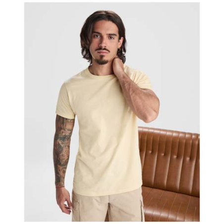 T-shirt publicitaire Premium à manches courtes en coton 165g/m2 pour homme du S au 3XL - Dogo