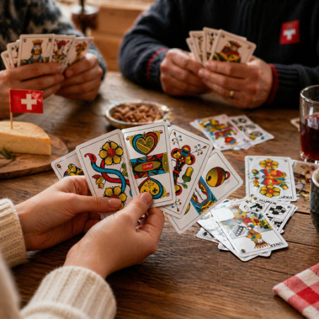 Jeu de Jass personnalisables - 36 cartes