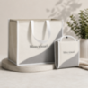 Sac cabas pliable personnalisé horizontal en non tissé laminé 120g/m2 Shopia Sac cabas pliable personnalisé horizontal en non tissé laminé 120g/m2 Shopia