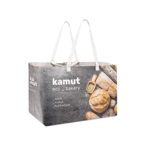 sac cabas personnalisable horizontale XXL en PP laminé 140g/m2 Cabalys