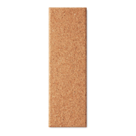Parure de stylo bille personnalisable roller en métal et corps en liège - QUERCUS