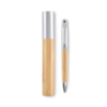 Stylo-bille personnalisé en bambou et aluminium dans son étui - SIDEN Stylo-bille personnalisé en bambou et aluminium dans son étui - SIDEN