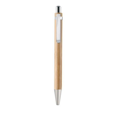 Coffret publicitaire avec un stylo et crayon en bambou - BAMBOOSET