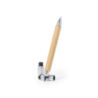 Stylo personnalisable en bambou et crayon éternel dans son étui en coton - Zack Stylo personnalisable en bambou et crayon éternel dans son étui en coton - Zack