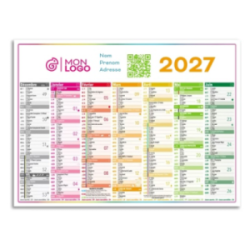 Calendrier sous-mains...