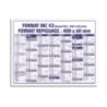Calendrier bancaire personnalisé - 43 x 33,5 cm - Chronos Calendrier bancaire personnalisé - 43 x 33,5 cm - Chronos