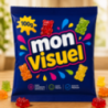 Sachet personnalisable d'oursons XXL en gomme de fruits - 100g Sachet personnalisable d'oursons XXL en gomme de fruits - 100g