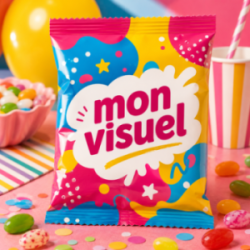 Sachet de jelly beans...