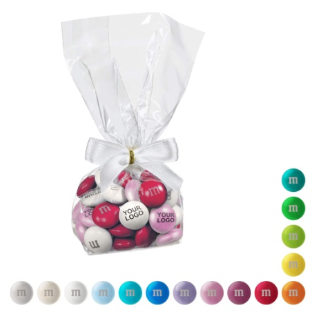 M&M's personnalisés en sachet de 40g transparent